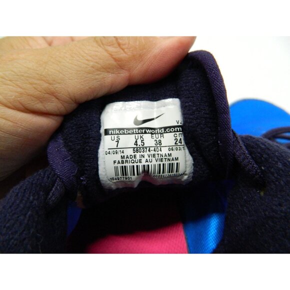 Nike Womens Size 7 Sneakers Flex Trainer & Dunk Styles Rubber Sole Lot Of 2 - Picture 4 of 14